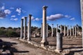 Significant historical ruins of Salamis, northern Cyprus Royalty Free Stock Photo