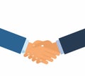 Signing of a contract. Business handshake for deal and teamwork concept. the international cooperation. Royalty Free Stock Photo