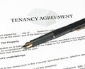 Signing a New Tenancy Agreement