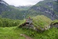 Signpost above Geirangerfjorden