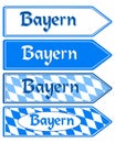 Signpost Bayern