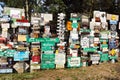 Signpost forest at Watson Lake, Yukon, Canada