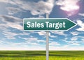 Signpost Sales Target
