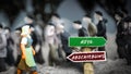 Signposts the direct way to Asylum versus Deportation