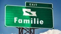 Signposts the direct way to Family