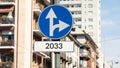 Signposts the direct way to 2033