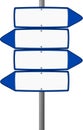 Signs icon with different directions