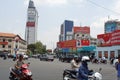 Signs on a main road in Vietnam