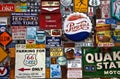 Signs outside Route 66 diner in Albuquerque, NM