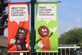 Hershey Chocolate World Banners Royalty Free Stock Photo