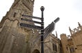 sign with sights of Cirencester - II - England