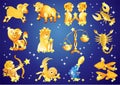 Signs of the Zodiac. Royalty Free Stock Photo