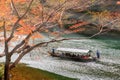 signtseeing Arashiyama at autumn, Kyoto Royalty Free Stock Photo