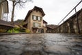 Sigristenhaus - Sexton house at Stadtkirche - Thun City Church - Thun, Switzerland Royalty Free Stock Photo