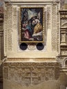 Siguenza Cathedral. Guadalajara, Spain Royalty Free Stock Photo