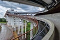 Sigulda bobsleigh, luge and skeleton track, Latvia Royalty Free Stock Photo