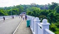 Sihanoukville, Cambodia -December 17, 2023: Bridge between Sihanoukville and Koh Puos Island. View of the bridge Royalty Free Stock Photo