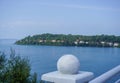 Sihanoukville, Cambodia -December 17, 2023: Bridge between Sihanoukville and Koh Puos Island. View of the sea Royalty Free Stock Photo