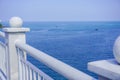 Sihanoukville, Cambodia -December 17, 2023: Bridge between Sihanoukville and Koh Puos Island. View of the sea Royalty Free Stock Photo