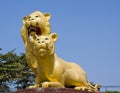 Sihanoukville, Cambodia, famous Lion Statue Royalty Free Stock Photo