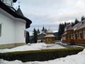 Sihastria orthodox monastery in Neamt, Romania