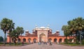 Tomb of Akbar the Great in Sikandra near Agra, Uttar Pradesh, India Royalty Free Stock Photo