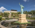 Sikatuna, Bohol, Philippines - A small replica of the Statue of Liberty at Sikatuna Mirror of The World Park