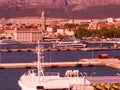 Looking at Sike,  Croatia Harbor Royalty Free Stock Photo