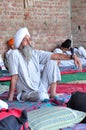 Sikh devotee Royalty Free Stock Photo