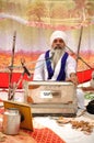 Sikh devotee