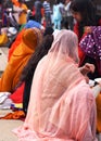 Sikh Ladies Celebrating Vaisakhi