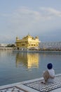 Sikh man at Golden Temple of Amritsar