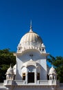 Sikh temple white dome