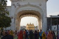 Sikhs at the Golden Temple in Amristar, Punjab, India