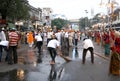 Sikhs in Nagar Keertan celebrations Royalty Free Stock Photo