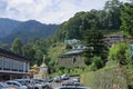 People visiting Ranka Monestary at Sikkim, India Royalty Free Stock Photo