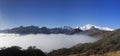 Sikkim Mountain Sunrise Panorama 2