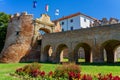 Siklos castle on a beautiful summer day in Hungary Royalty Free Stock Photo