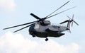 Sikorsky S-65, CH-53 transport helicopter Royalty Free Stock Photo