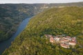 Sil Canyons in Lugo, Galicia Royalty Free Stock Photo