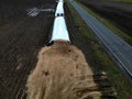 silage, there are many, therefore for purposes preparation for harvest Royalty Free Stock Photo