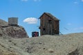 Calico a historic silver mining town in California Royalty Free Stock Photo