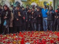 Silence march for colective club victims
