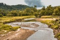 Silence and Peace along the Turkey River in Iowa Royalty Free Stock Photo