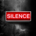 Silence please