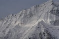 The silence of the snow-capped mountains