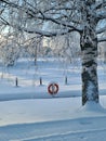 Silent winter afternoon in North Savonia