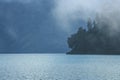 Silent and calming Lake Segara Anak, Mount Rinjani Royalty Free Stock Photo