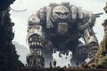 Silent giants of destruction colossal machines