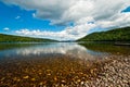 Silent lake in sweden Royalty Free Stock Photo